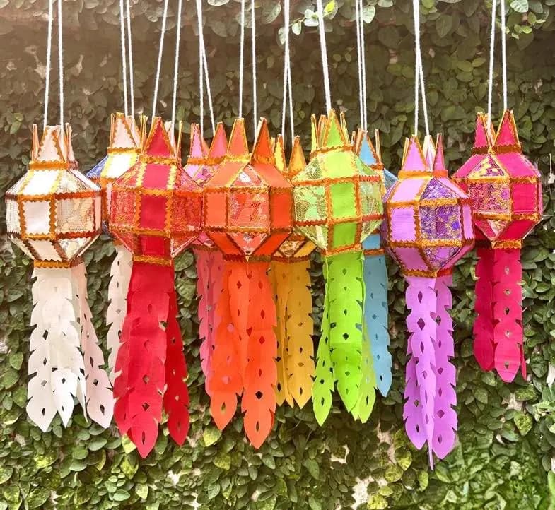 Lanna Saa Paper Lantern - ภาพที่ 1