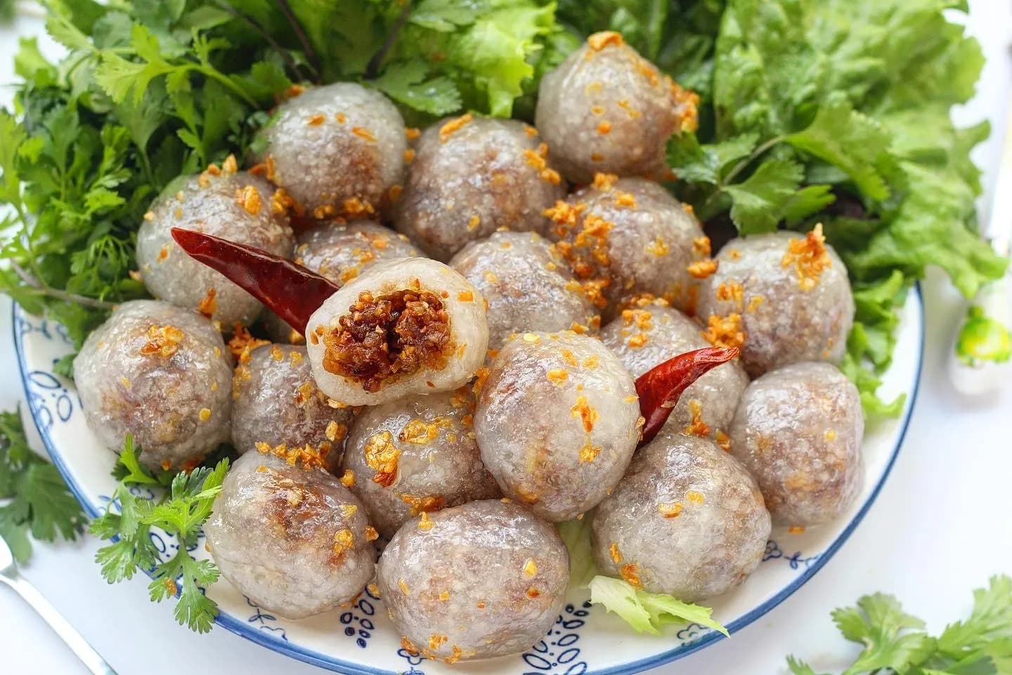 Steamed Sago with Pork Filling (12 pcs) - ภาพที่ 1