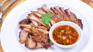 คอหมูย่างจิ้มแจ่ว - ภาพที่ 1