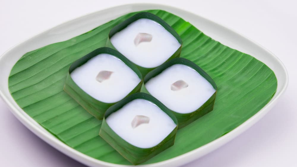 Taro and Sago Tako Pudding (Wan Damrong Mae Bunchuay) - ภาพที่ 1